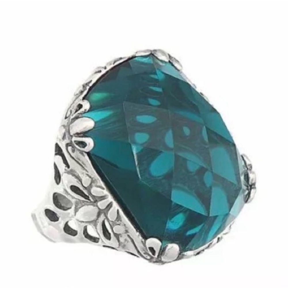Silpada Caspian Sea Ring Size 7 - Picture 3 of 4